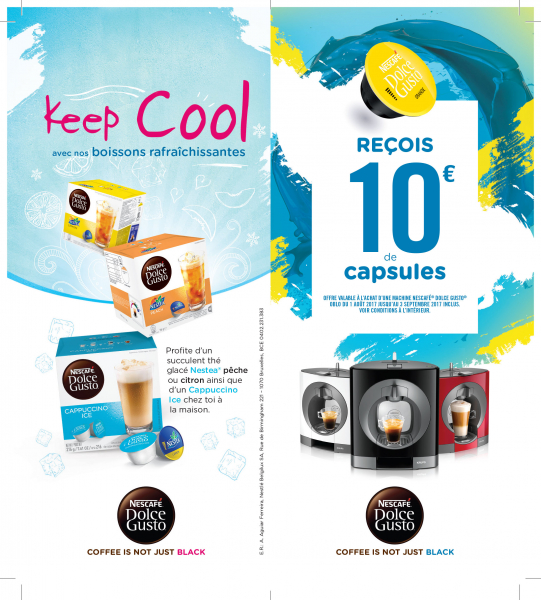 Dolce Gusto leaflet